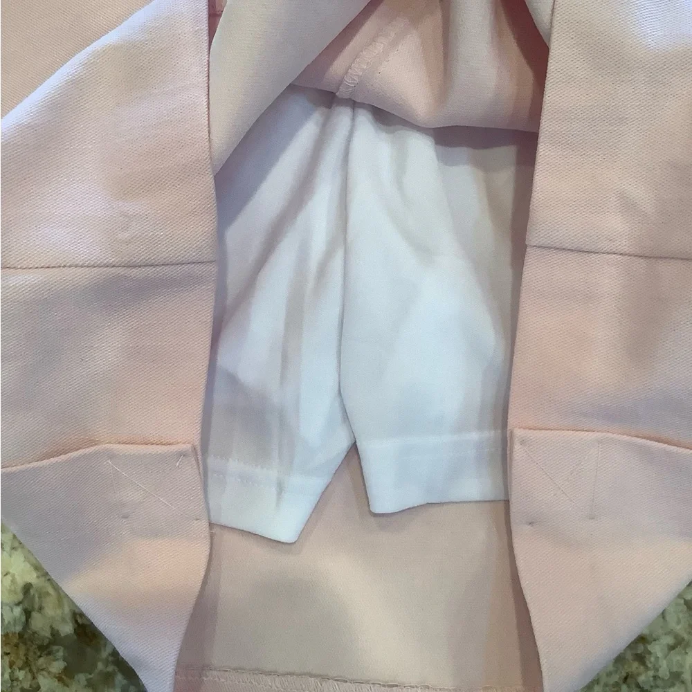 Pink, pull-on skort - Picture 3 of 6